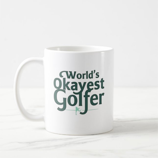Mug Meilleur golfeur du monde | Golf drôle (Gauche)