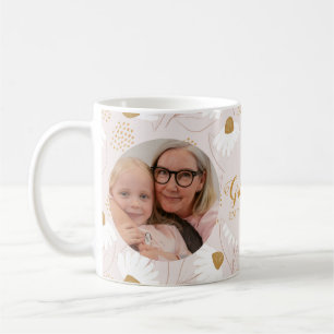 Mug Meilleur Grand-mère Mug, Daisy Floral Grand-mère C