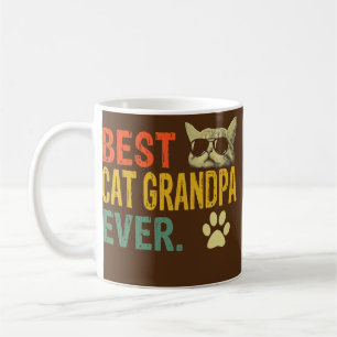 Mug Meilleur grand-père de chat jamais fête des pères