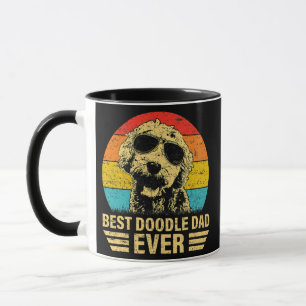 Mug Meilleur grand-père Doodle jamais Vintage