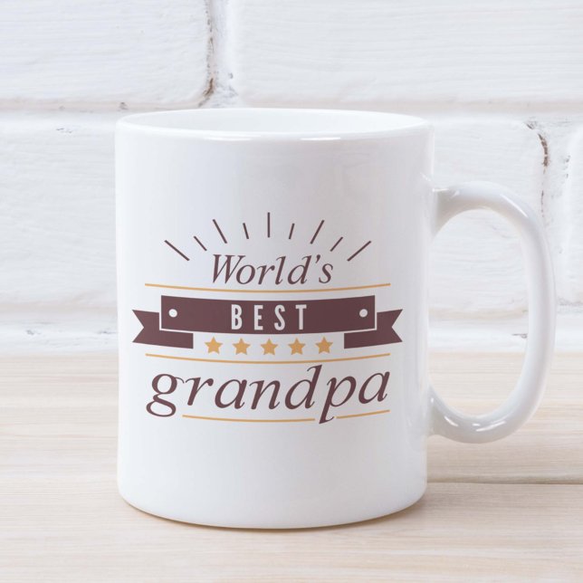 Mug Meilleur grand-père du monde (World's Best Grandpa Mug)