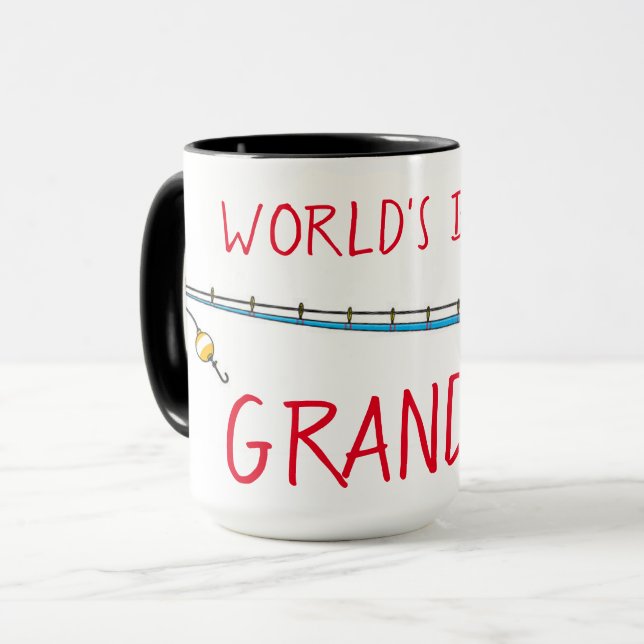 Mug Meilleur grand-père du monde (Devant gauche)