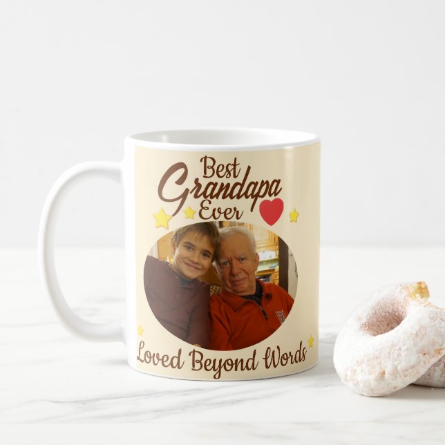 Mug Meilleur Grand-Père Ever (Avec donut)
