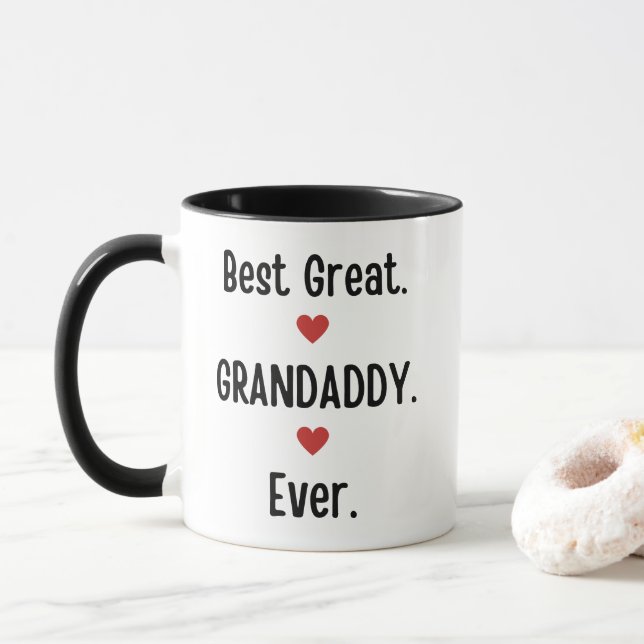 Mug Meilleur Grand Père Jamais (Avec donut)
