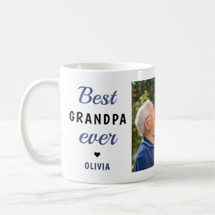 Mug Meilleur Grand-Père Jamais 2 Collage de Photos Per