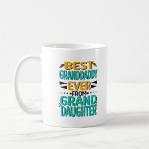 Mug Meilleur Grand-Père Jamais Grand-Fille, Couleurs M