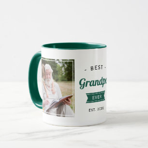 Mug Meilleur grand-père jamais grand-père photo d'an