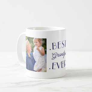Mug Meilleur grand-père jamais personnalisé photo gran