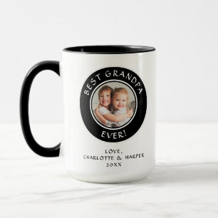 Mug Meilleur Grand-Père Jamais Photo Personnalisée Mod