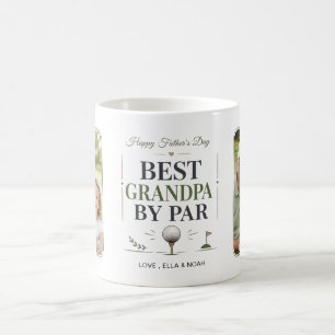 Mug Meilleur Grand-Père Par Par Vert Sauge Golf Deux P