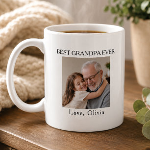 Mug Meilleur Grand-Père Photo