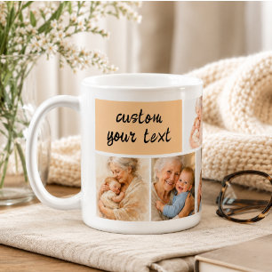 Mug Meilleur Grand-Père Photo Collage Fête des Grands-