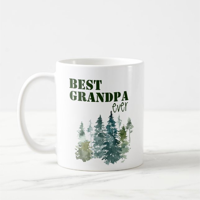 Mug Meilleur Grand-Père toujours nature (Gauche)