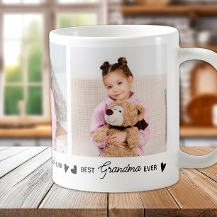 Mug Meilleur GRANDMA jamais moderne personnalisée 3 ph