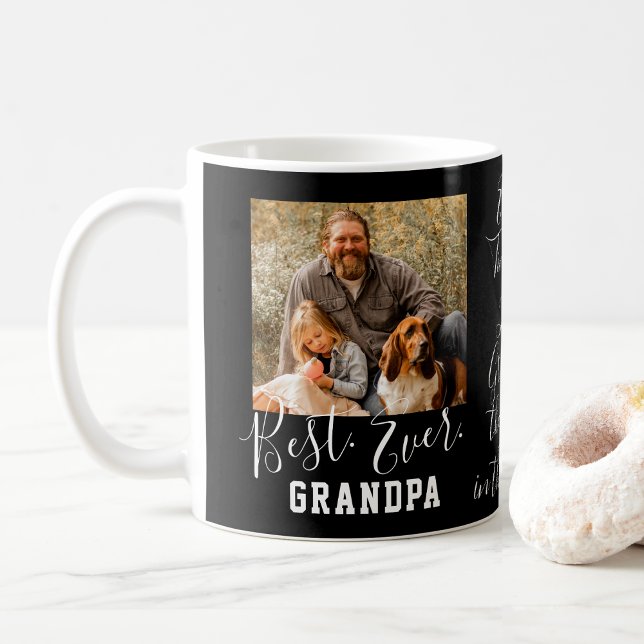 Mug MEILLEUR GRANDPA JAMAIS Fête des pères photo perso (Créateur téléchargé)