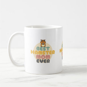 Mug Meilleur Hamster Maman Ever - Joli Hamster