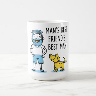 Mug Meilleur Homme du Meilleur Ami de l'Homme pour la 