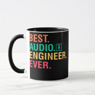Mug Meilleur ingénieur audio Ever Audio Editor Son Guy