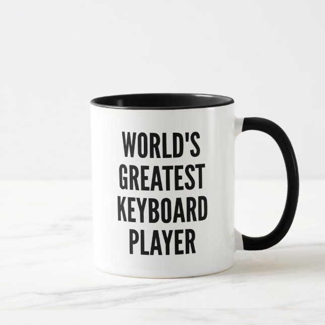 Mug Meilleur Joueur Clavier (Droite)