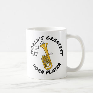 Mug Meilleur Joueur de Corne du monde, Tenor Horn Funn