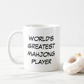 Mug "Meilleur Joueur de Mahjong du Monde"