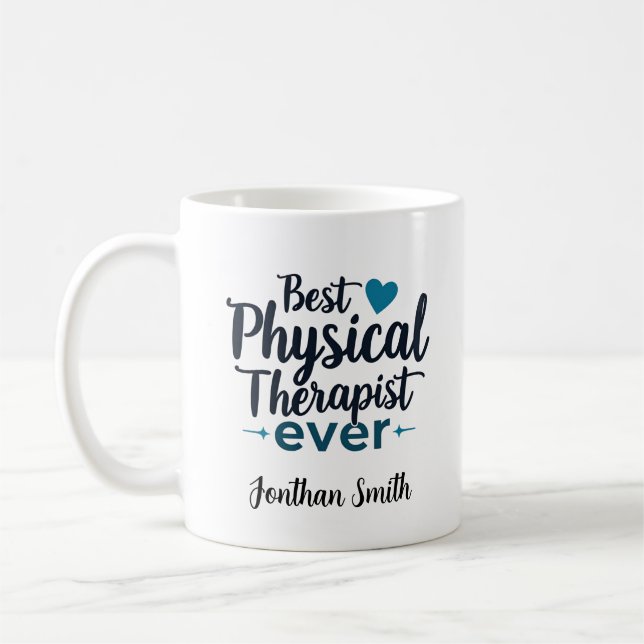 Mug Meilleur kinésithérapeute de tous les temps Cadeau (Gauche)