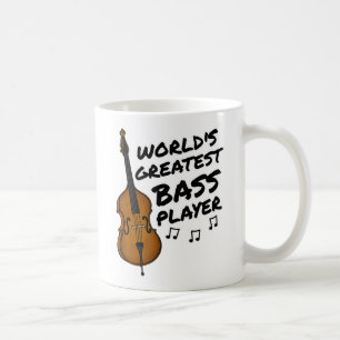 Mug Meilleur Lecteur de basse du monde, Double Baid Fu