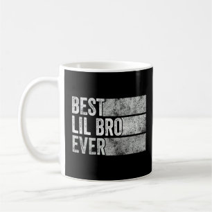 Mug Meilleur Lil Bro Jamais Drôle Petit Frère Vintage 