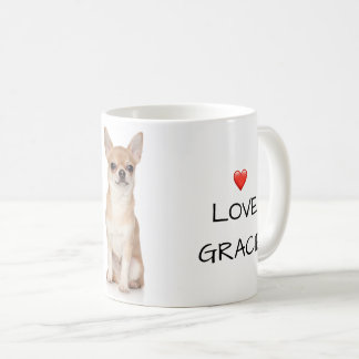 Mug Meilleur.Maman de chien.Jamais. Chihuahua Nom d'am