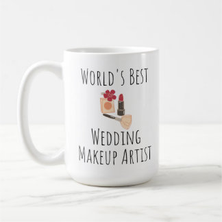 Mug Meilleur maquilleur Mariage du monde - Cadeau Merc