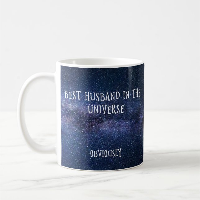Mug Meilleur mari de l'univers (Gauche)