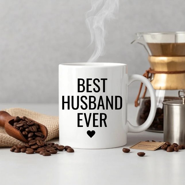 Mug Meilleur mari de tous les temps (Créateur téléchargé)