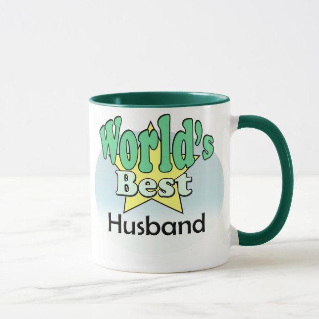 Mug Meilleur mari du monde (Droite)