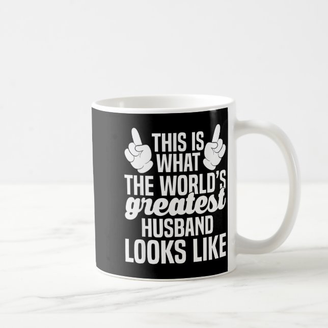 Mug Meilleur mari du monde _ mari à jamais  (Droite)