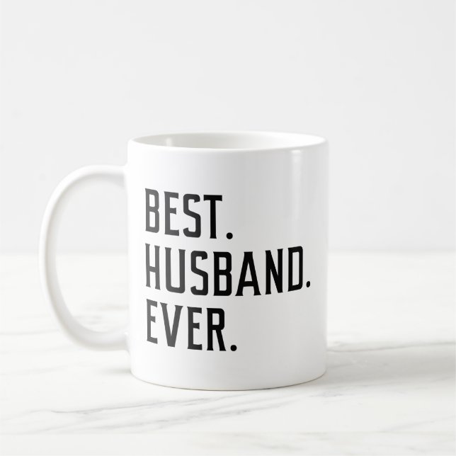 Mug Meilleur Mari jamais (Gauche)