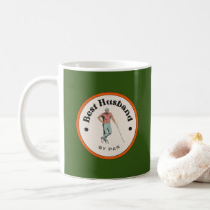 Mug - Meilleur Mari par Par - Golfer