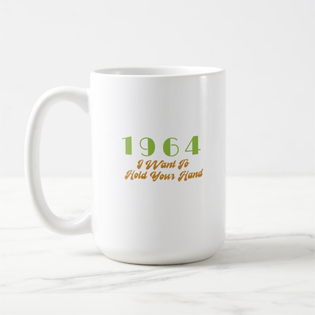 Mug Meilleur morceau de 1964 par année (Gauche)