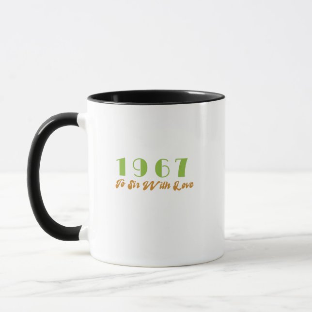 Mug Meilleur morceau de 1967 par année (Gauche)