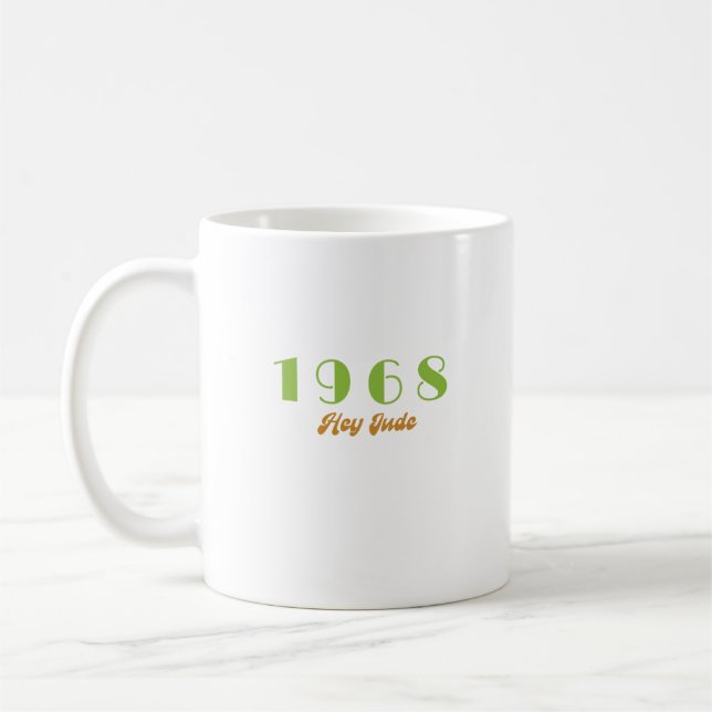 Mug Meilleur morceau de 1968 par année (Gauche)