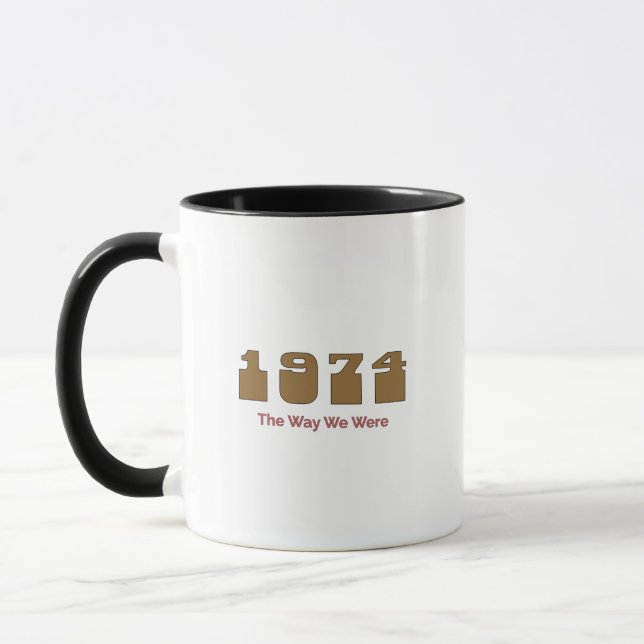 Mug Meilleur morceau de 1974 par année (Gauche)