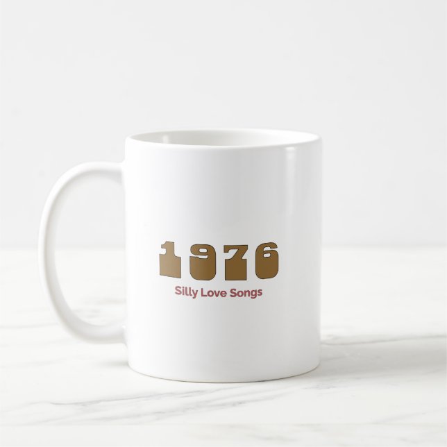 Mug Meilleur morceau de 1976 par année (Gauche)