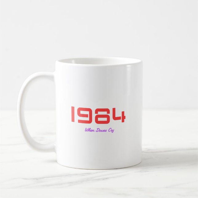 Mug Meilleur morceau de 1984 (Gauche)
