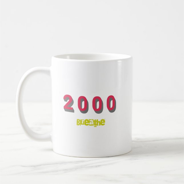 Mug Meilleur morceau de 2000 par année (Gauche)