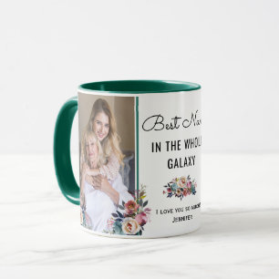 Mug Meilleur Nana dans toute la galaxie Grandma Photo-