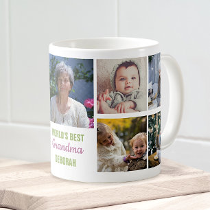 Mug Meilleur nom de grand-mère au monde Instagram Phot