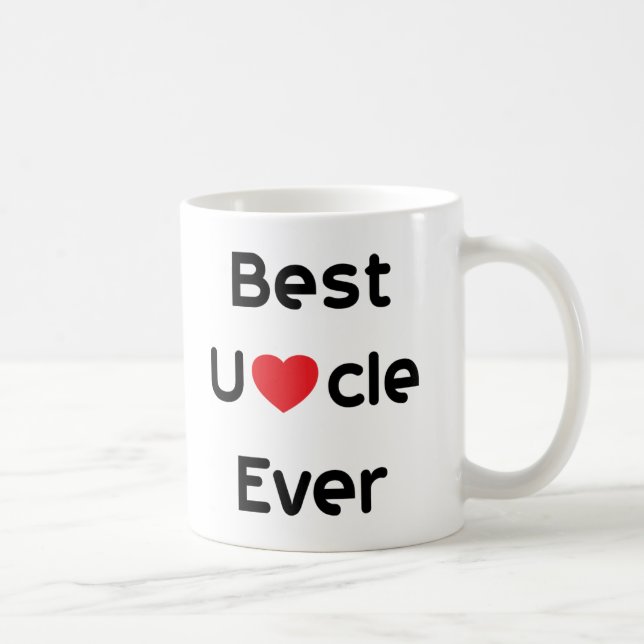 Mug Meilleur oncle Ever (Droite)