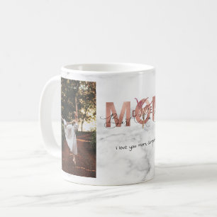 Mug Meilleur or toujours rose personnalisé de maman de