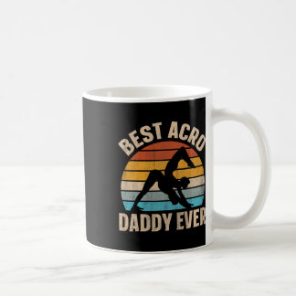 Mug Meilleur Papa Acro Design Pour Un Papa Yoga Acro