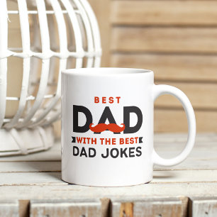 Mug Meilleur Papa Avec Meilleur Papa Blague Fête des p
