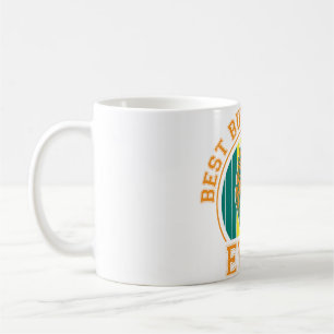 Mug Meilleur Papa Bouledogue Ever Rétro Vintage Fête d